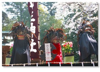 丹生神社の棒ささら