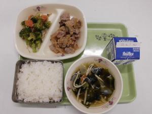 今日の給食R5.5.25
