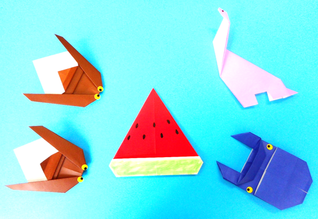 市報 令和5年8月号 おりがみ写真