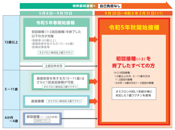 コロナワクチン流れ