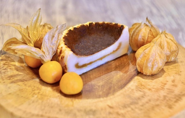 ほおずきバスクチーズケーキ２