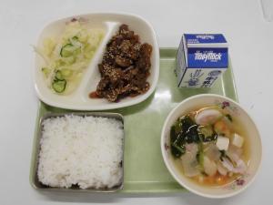 今日の給食R7.4.23
