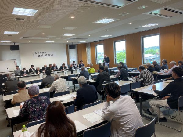 2025議会報告会会場風景