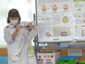 歯ブラシの使い方