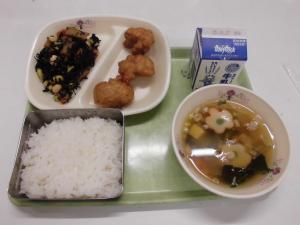 今日の給食R7.10.14
