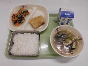 今日の給食R7.10.16