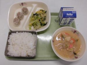今日の給食R7.11.27