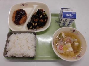 今日の給食R7.12.4