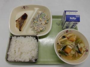 今日の給食R7.12.22
