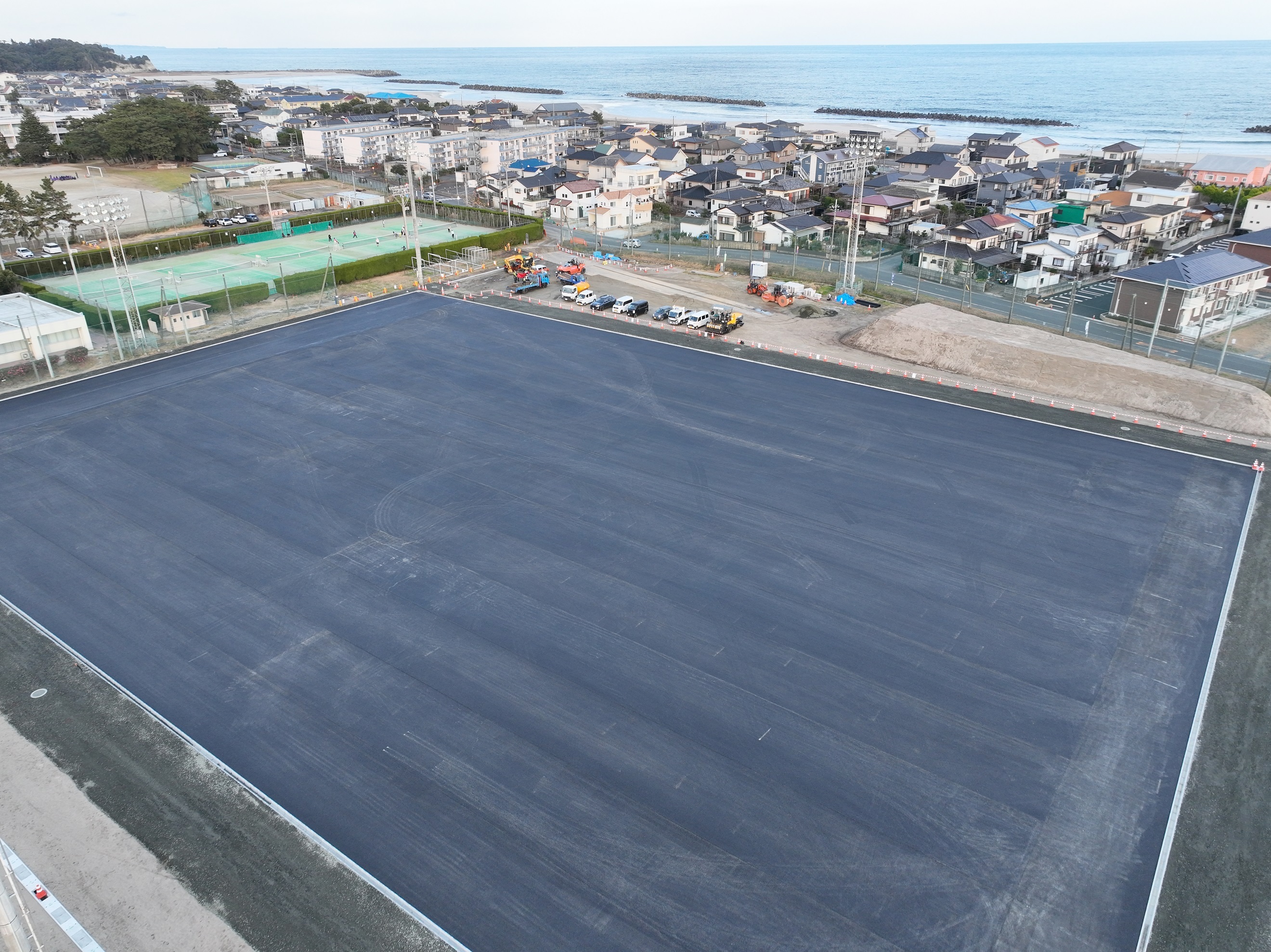 高浜スポーツ（舗装工完了）