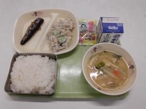 今日の給食R8.2.2