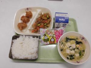 今日の給食R8.3.2