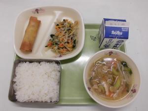 今日の給食R8.3.19