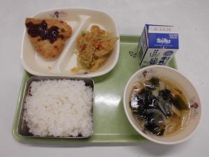 今日の給食R8.5.7
