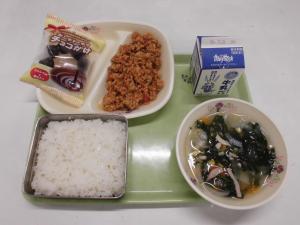 今日の給食R8.7.8