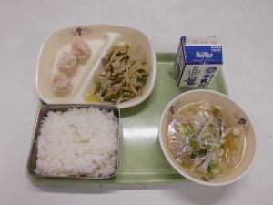 今日の給食R8.9.3