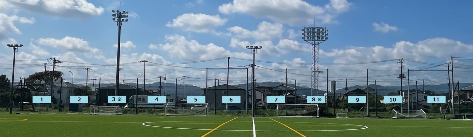 高浜スポーツ広場広告掲載場所