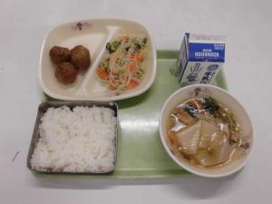 今日の給食R8.10.1