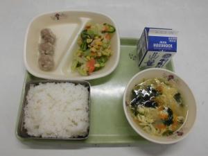 今日の給食R8.10.5