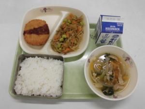 今日の給食R8.10.6