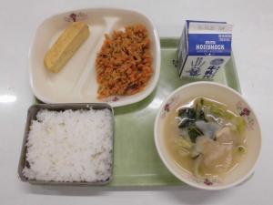 今日の給食R8.10.8