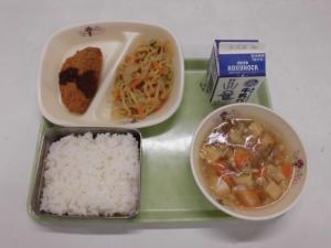 今日の給食R8.10.15