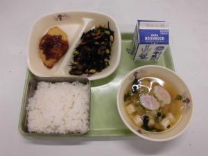 今日の給食R8.10.19