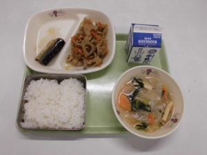 今日の給食R8.10.21